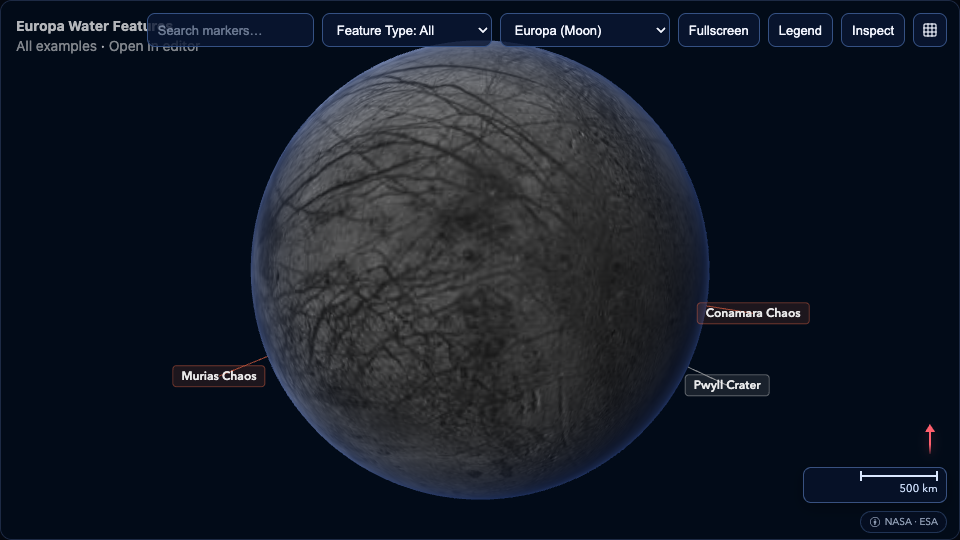 Europa Water Features